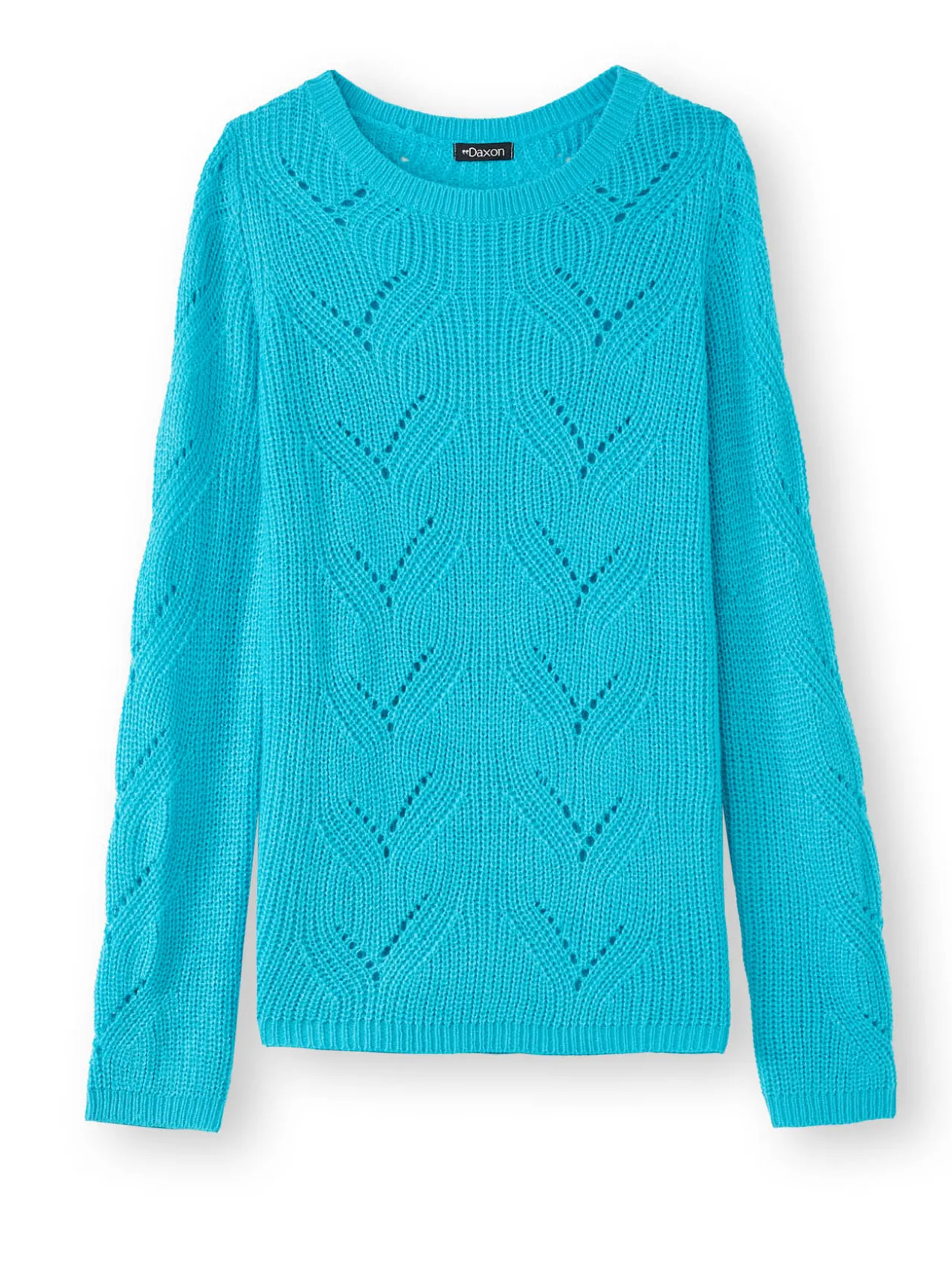 Pull en côtes perlées