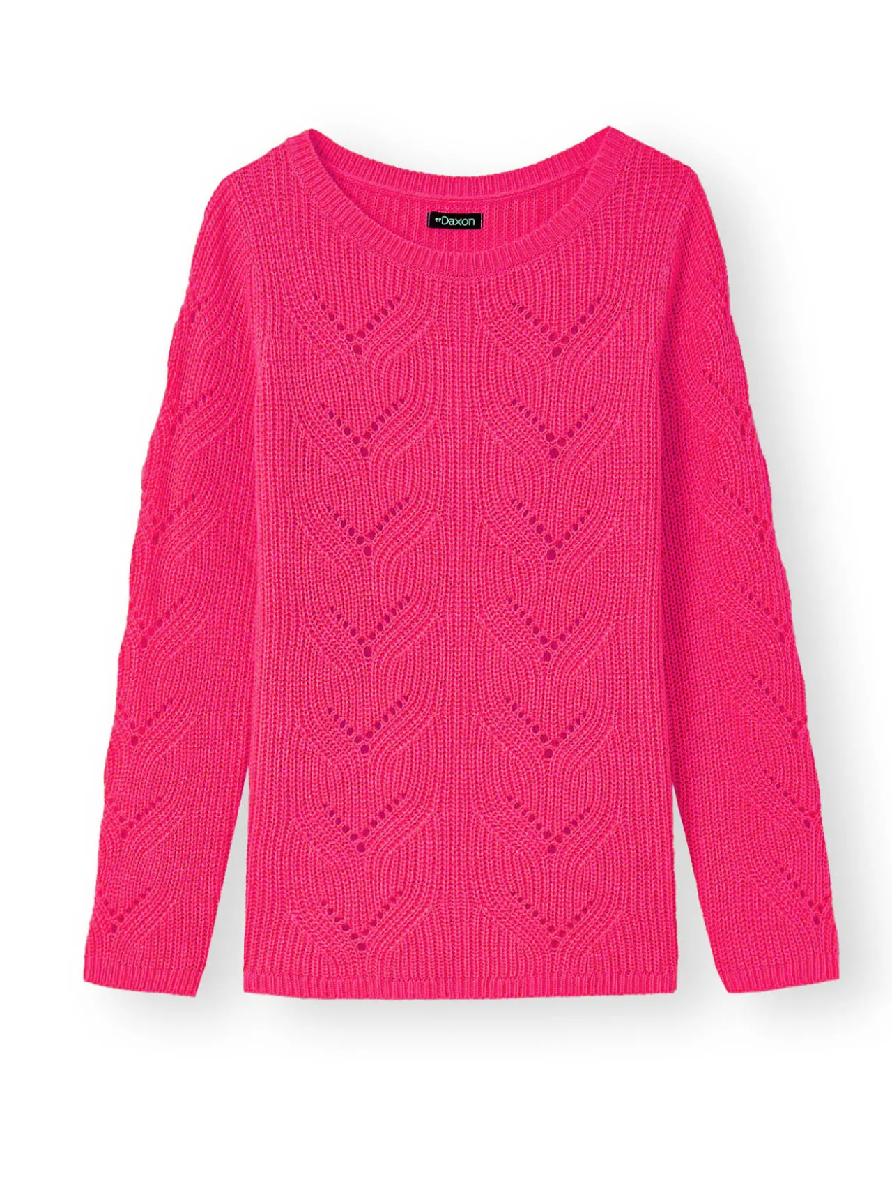 Pull en côtes perlées