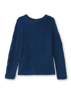 Pull en côtes perlées