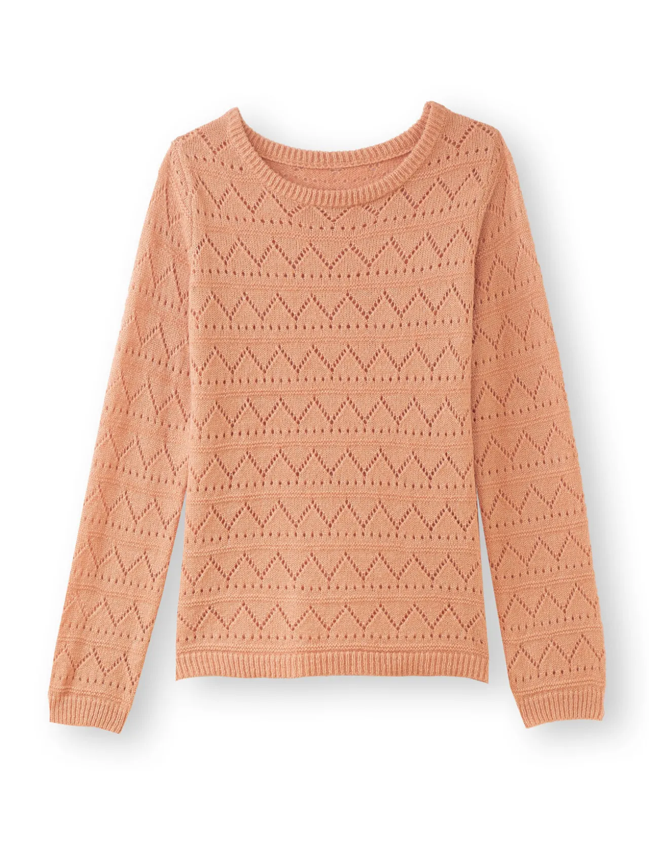 Pull fantaisie avec laine et alpaga