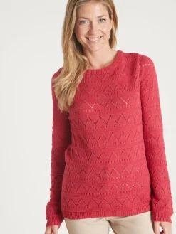 Pull fantaisie avec laine et alpaga