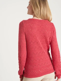 Pull fantaisie avec laine et alpaga