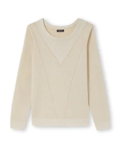 Pull maille fantaisie