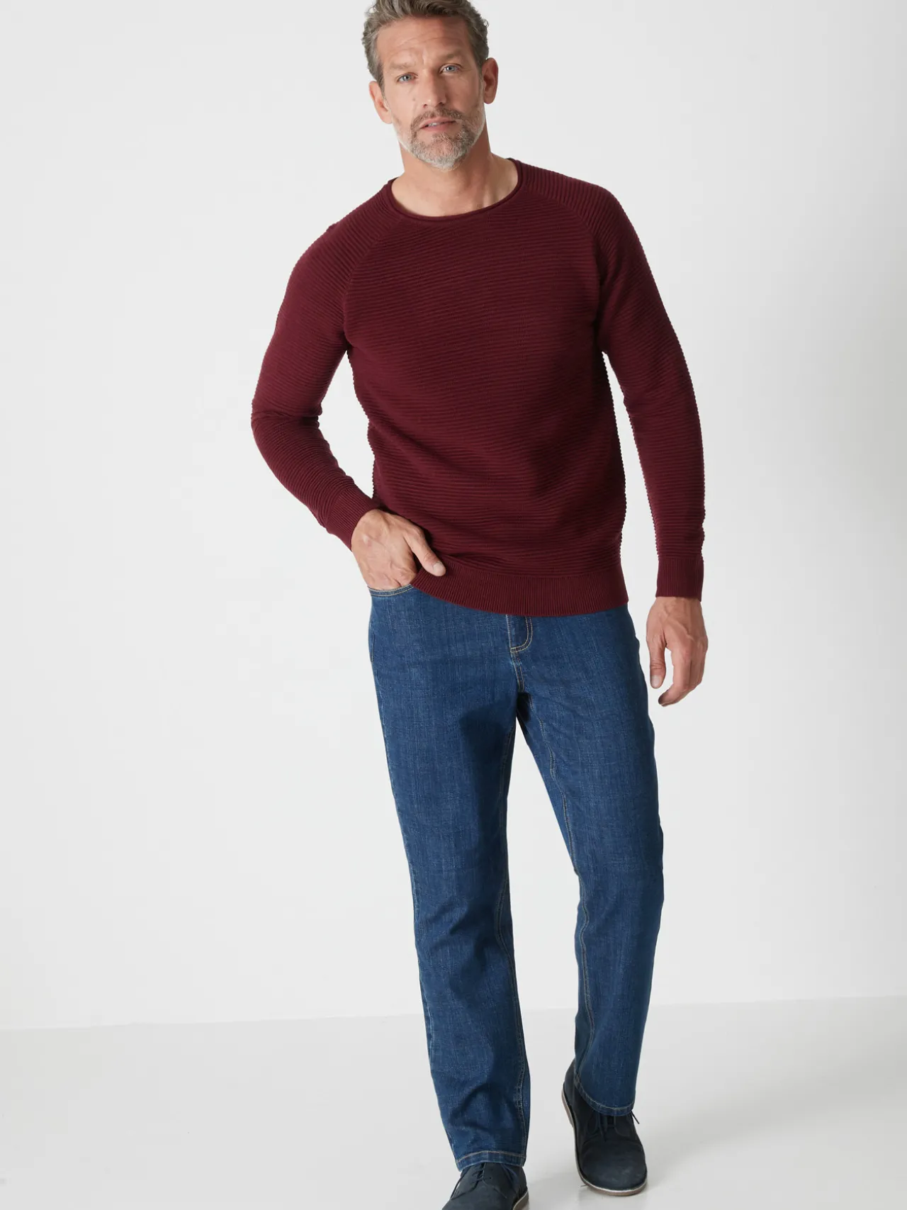 Pull maille fantaisie