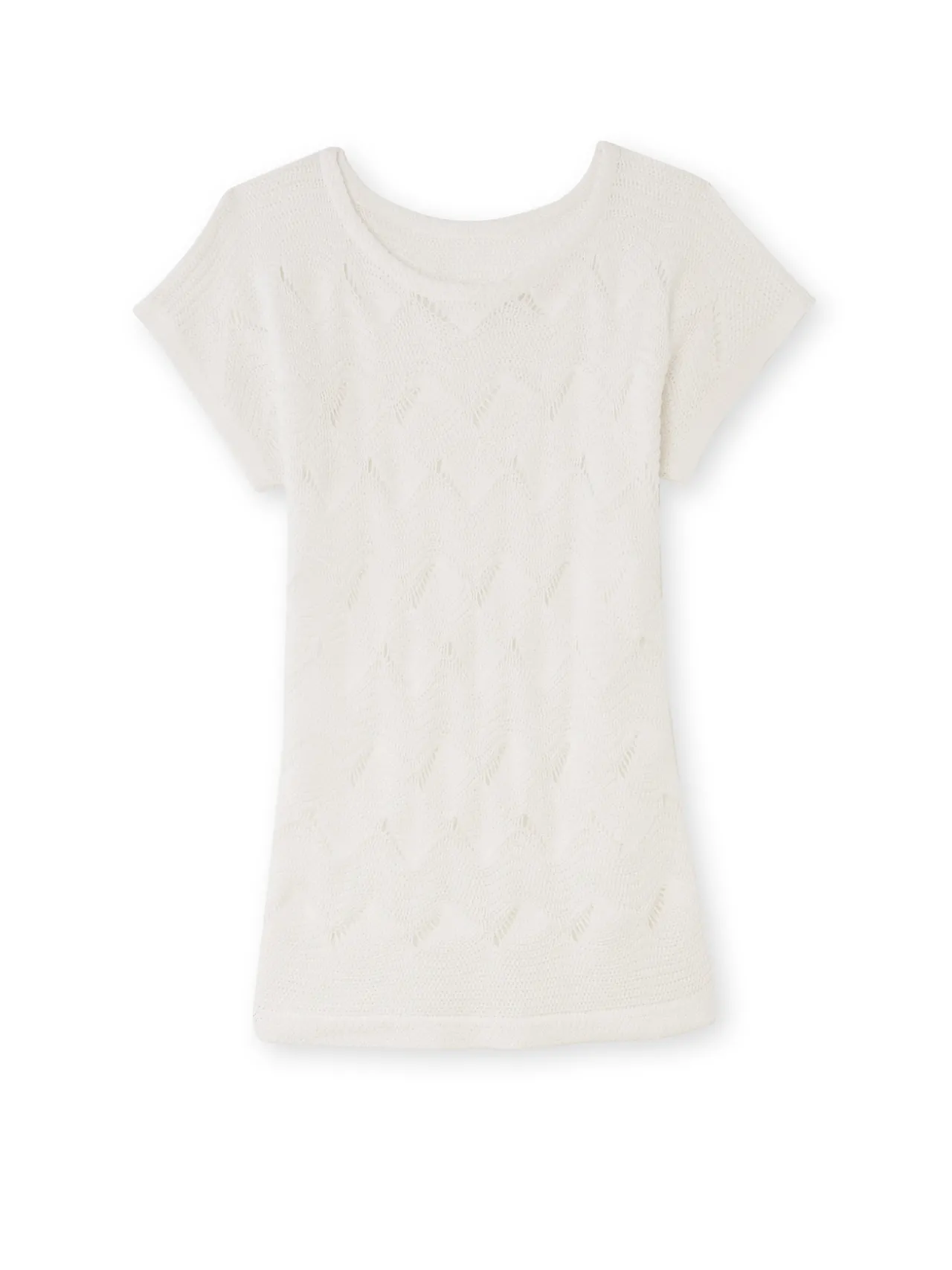 Pull maillle fantaisie manches T