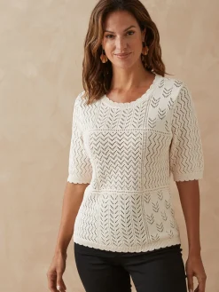 Pull manches au coude