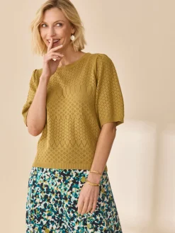 Pull manches au coude