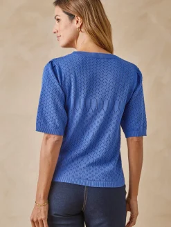 Pull manches au coude