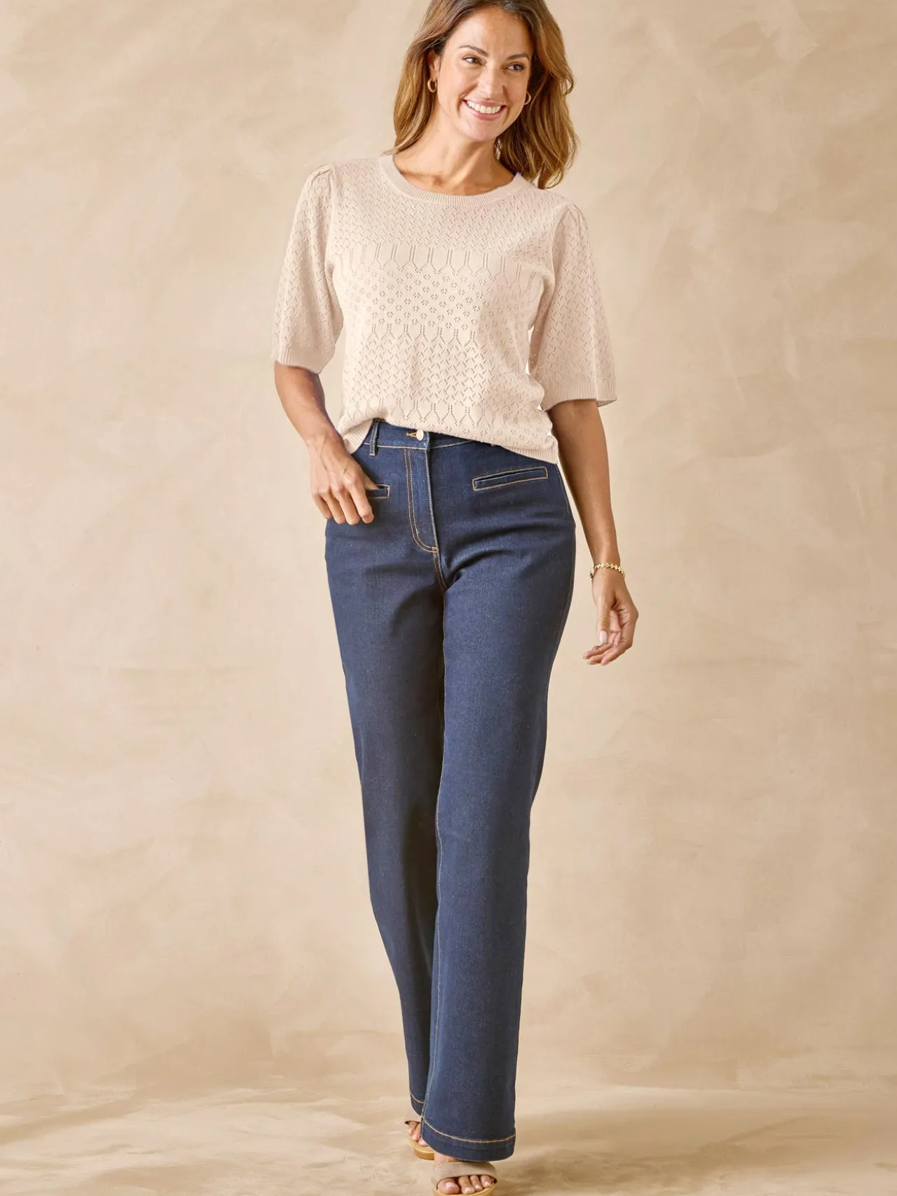 Pull manches au coude