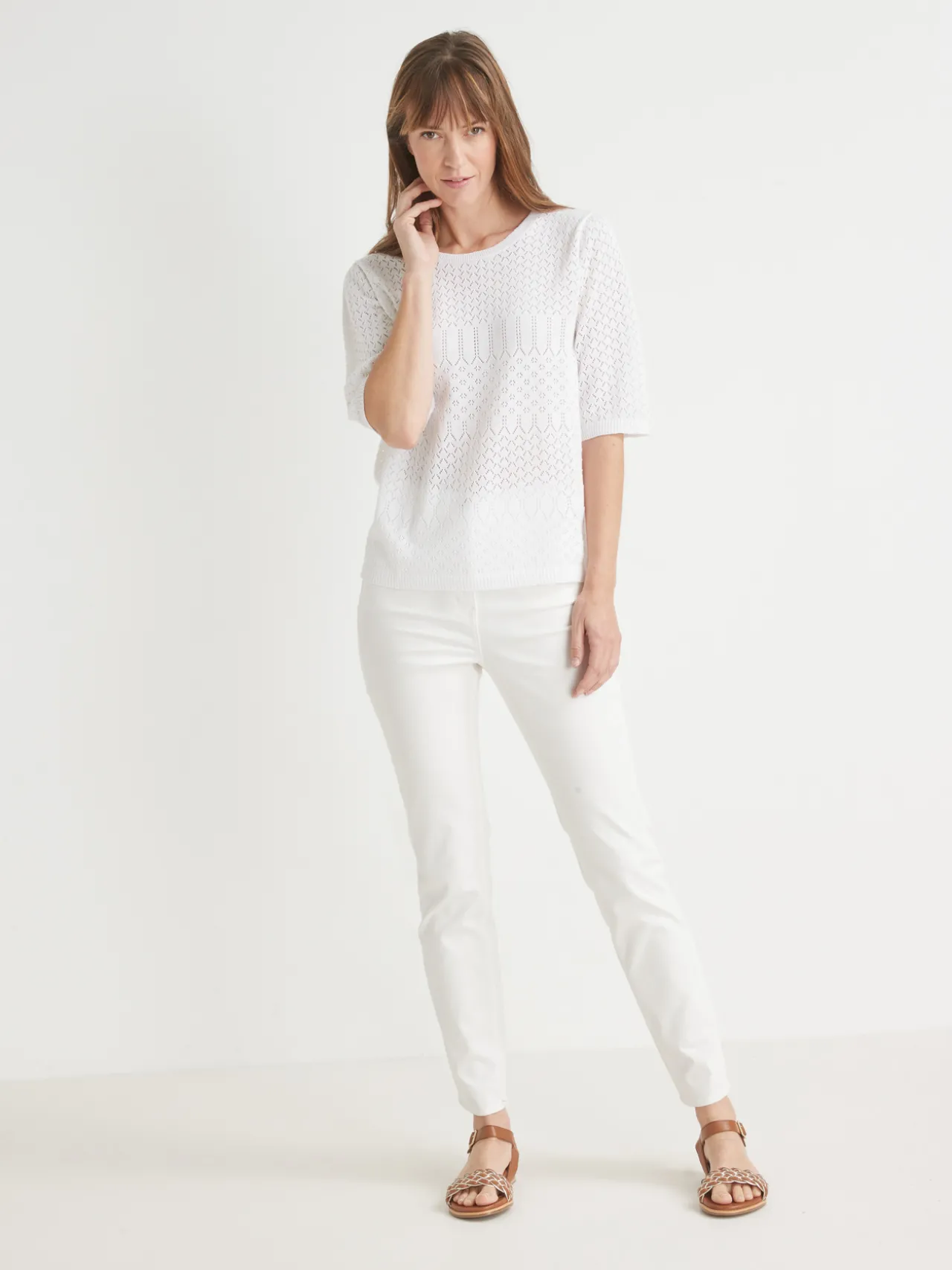 Pull manches au coude