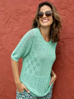 Pull manches au coude