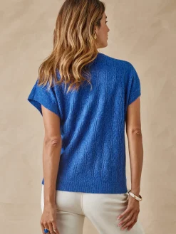 Pull manches T avec laine