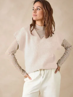 Pull manches T avec laine