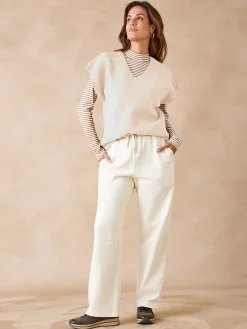 Pull manches T avec laine