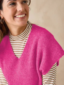 Pull manches T avec laine