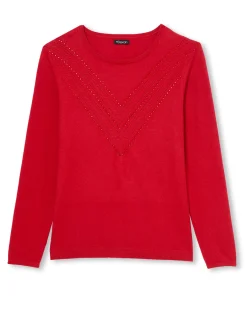 Pull point fantaisie détails rivets