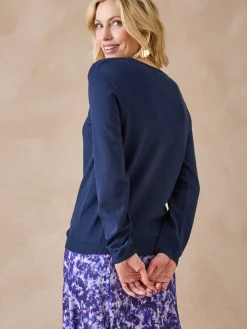 Pull point fantaisie détails rivets