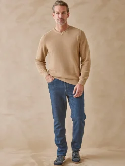 Pull point fantaisie pur coton