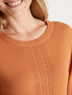 Pull toucher cachemire