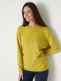 Pull toucher cachemire