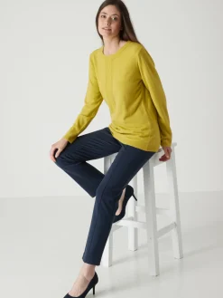 Pull toucher cachemire