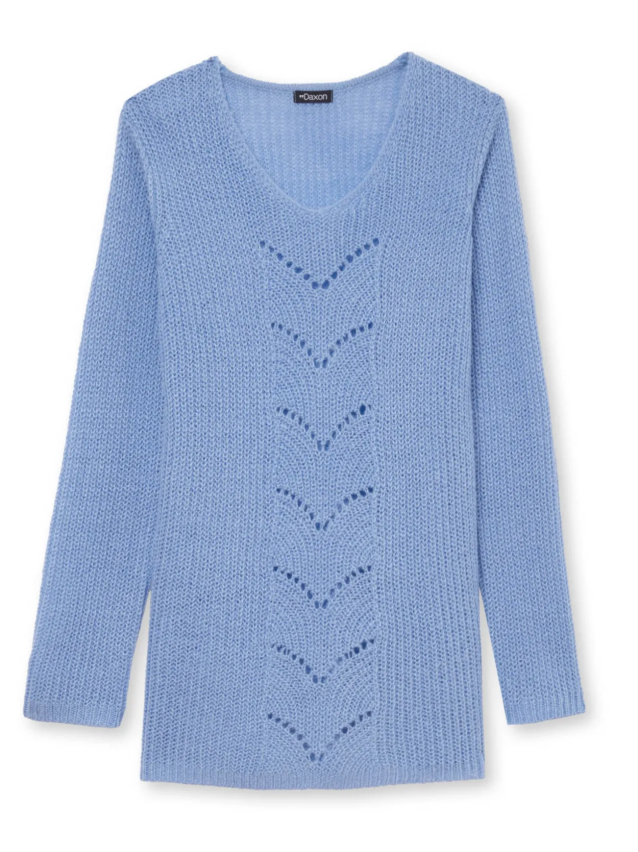 Pull-tunique côtes perlées