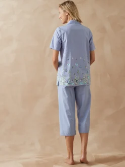 Pyjacourt en tissu croquet macramé