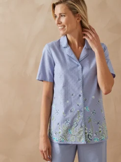 Pyjacourt en tissu croquet macramé