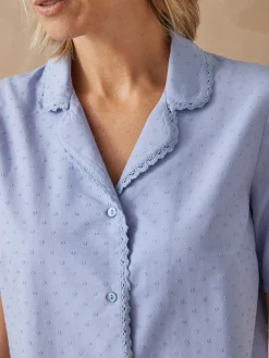 Pyjacourt en tissu croquet macramé