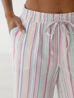 Pyjacourt maille et seersucker