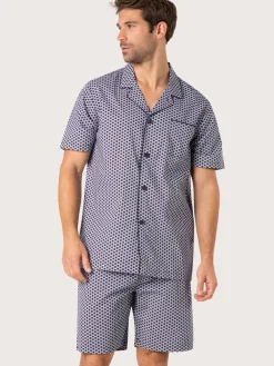 Pyjama court Popeline homme