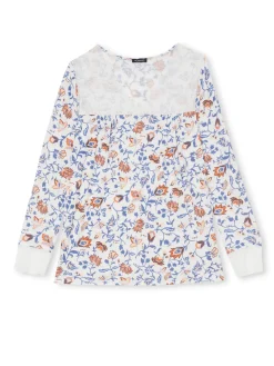 Pyjama empiècement dentelle