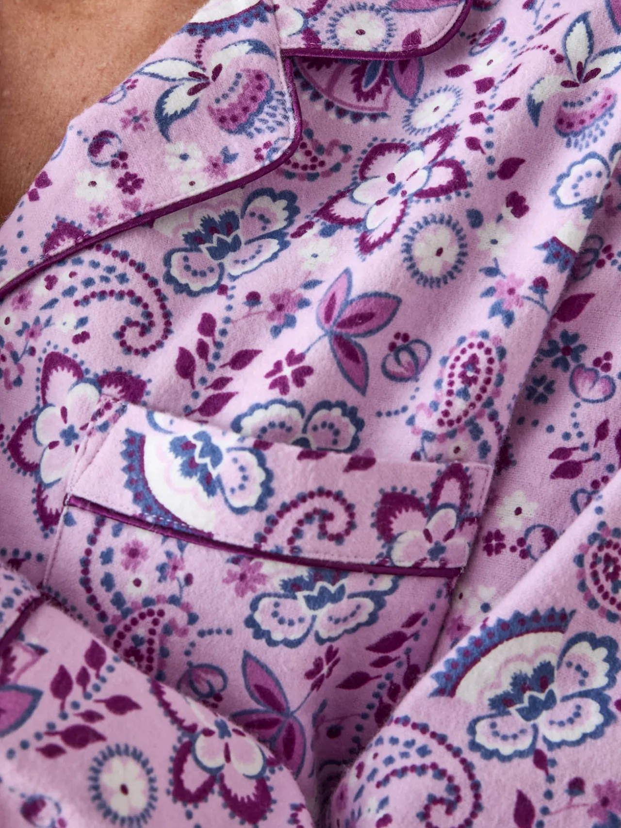 Pyjama en flanelle pur coton