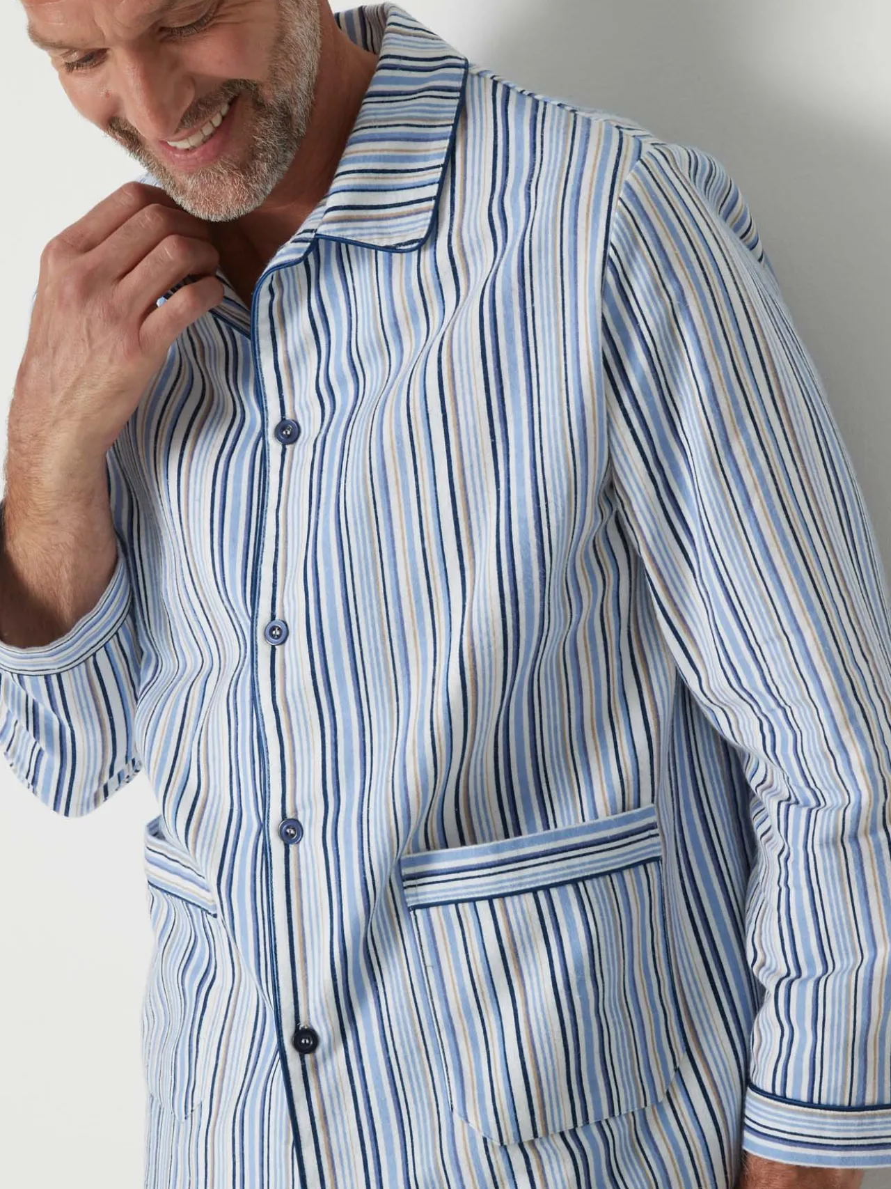 Pyjama en flanelle pur coton