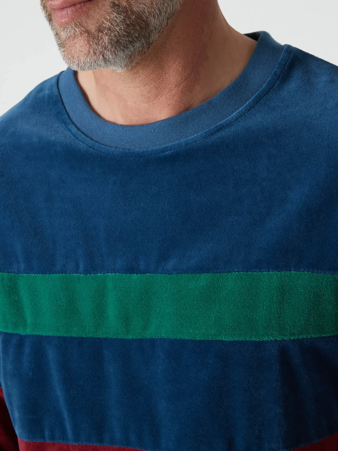 Pyjama forme jogging en velours