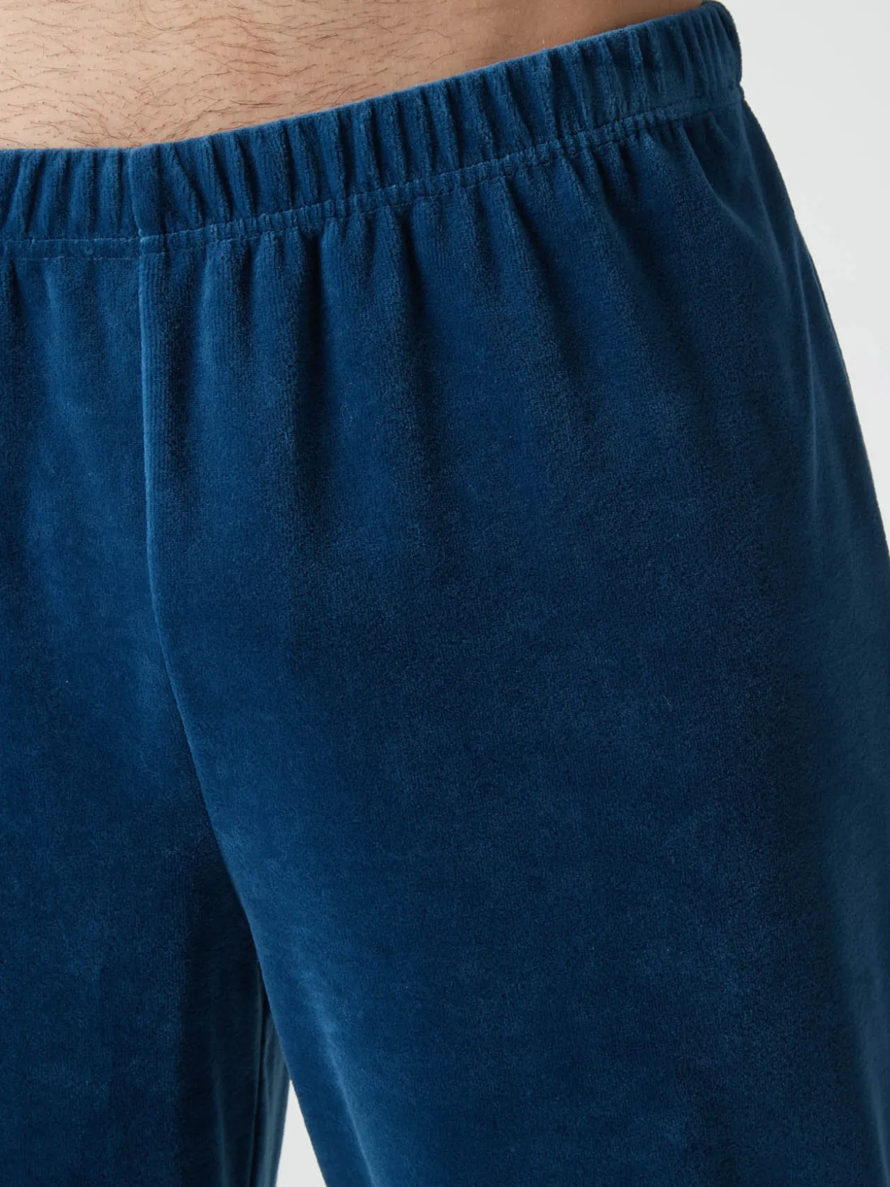 Pyjama forme jogging en velours