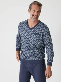 Pyjama forme jogging jersey pur coton