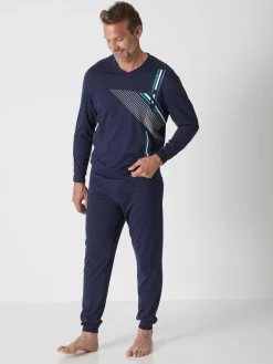 Pyjama maille jersey pur coton