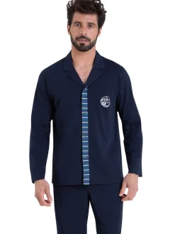 Pyjama RAYURES Cap Horn ouvert