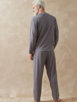 Pyjamas jersey pur coton lot de 2