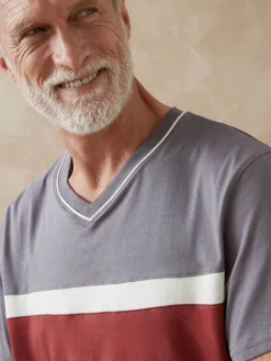 Pyjamas jersey pur coton lot de 2