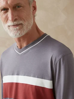 Pyjamas jersey pur coton lot de 2