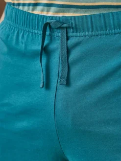 Pyjashort en maille jersey pur coton