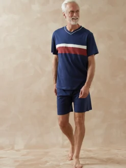 Pyjashorts à rayures en jersey lot de 2