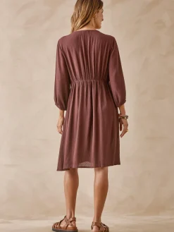 Robe ample en viscose