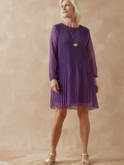 Robe au plissé permanent