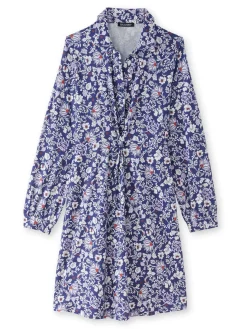 Robe chemisier en maille