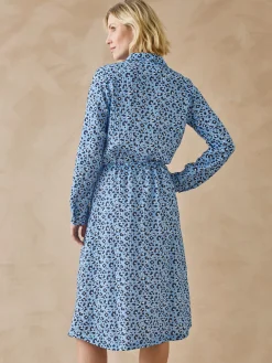 Robe chemisier manches longues