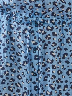 Robe chemisier manches longues