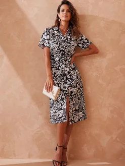 Robe chemisier toute boutonnée